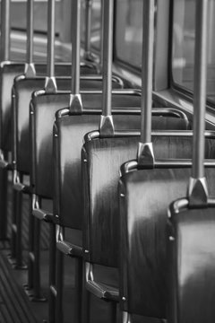 empty seats on the bus, loneliness