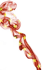 China national smoke flag