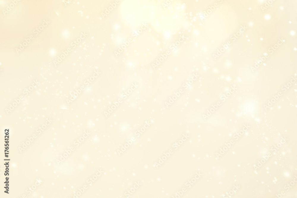 Canvas Prints gold christmas lights background with sparkling bokeh. abstract defocused boke glittering shimmer.