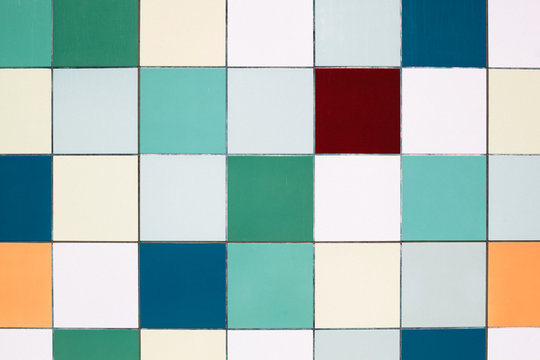 Colorful tiles pattern
