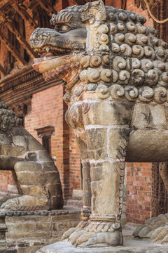 Ancient architecture in Durbar Square, Kathmandu