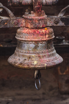 The bell in Durbar Square, Kathmandu