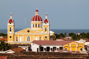 Cathedral in Granada, Nicaragua