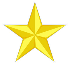 Golden Star illustration