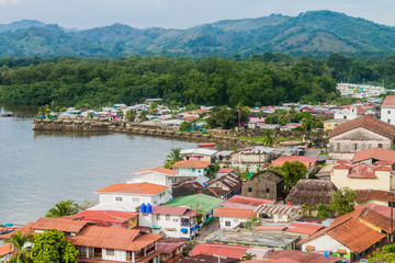 Aerial view of Protobelo, Panama