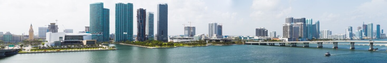Fototapeta na wymiar Miami Panorama