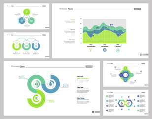 Six Company Development Slide Template Set