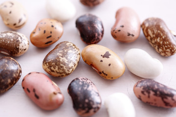 Close up of pinto beans