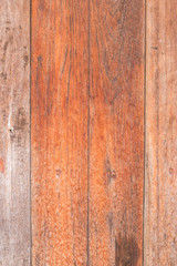 Wooden wall background made with vertical planks