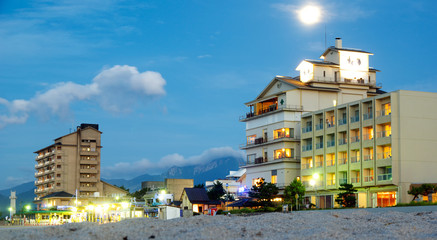 hotels on the seafront, Yonago,Japan