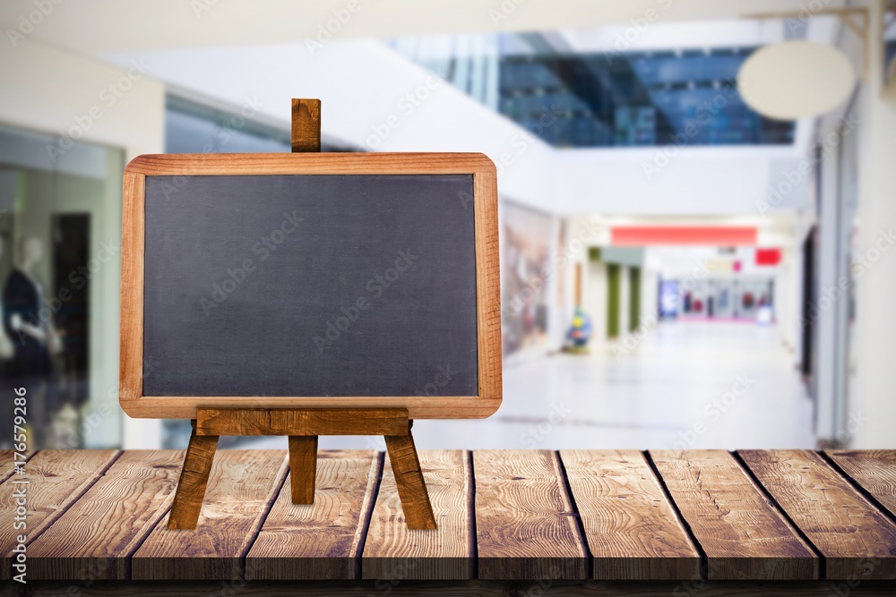 Poster Composite image of image of a blackboard