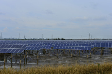 Fototapeta premium Solar power equipment