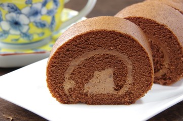 ロールケーキ（チョコレート）