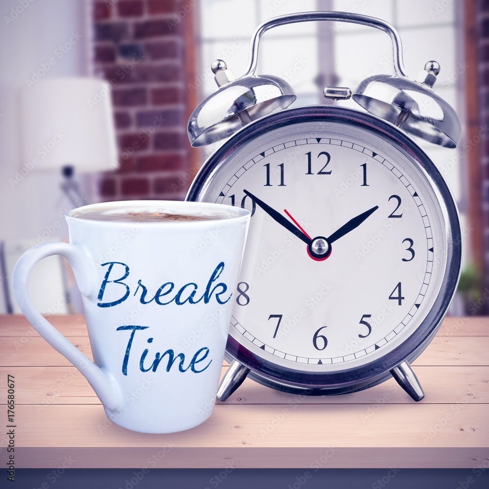 Poster composite image of break time