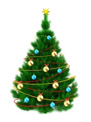 3d Christmas tree
