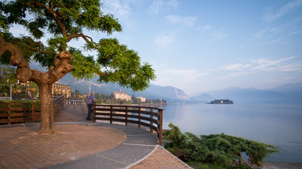 Stresa, Lake Maggiore looking at Isola Bella