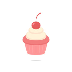 Cupcake vector