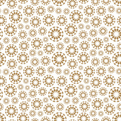 Seamless background with flowers. Flower theme. Elegant template for fashion prints. Vector illustration.