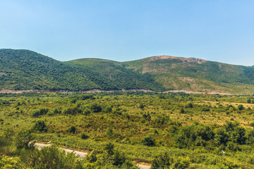 Fototapeta na wymiar Mountain valley, Montenegro.