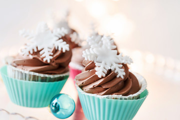 Christmas cupcakes