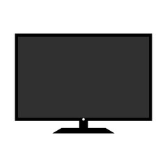 Monitor screen vector flat icon