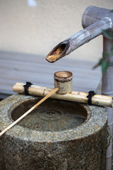 日本のつくばい