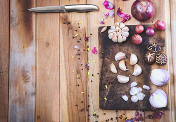 Preparing vegetables for cooking food in Thailand is not fat.