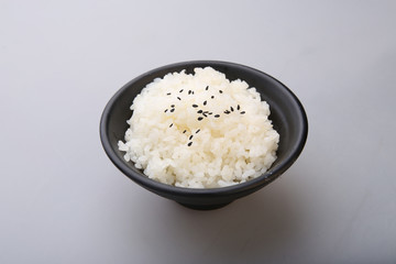 Japanese rice in black  bow