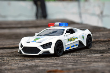 Police Sports Super Car (Toy)