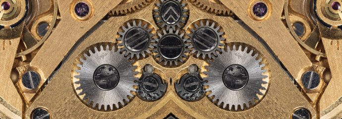 mix of old clockwork mechanical watches, high resolution and detail