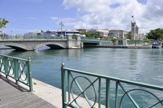 Stone Bridge in Bridgetown, Barbados