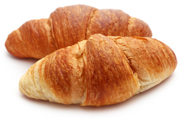 Closeup of tasty croissant