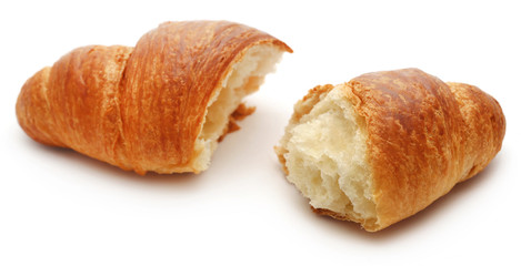 Closeup of tasty croissant