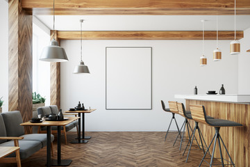 Bar interior, poster