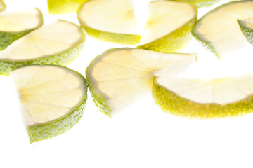 Slices of lime