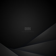 Fototapeta premium abstract geometric black background design