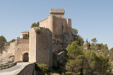 Castle of Alarcon in Cuenca, Castilla la Mancha, Spain
