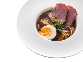 Asian food, noodle soup