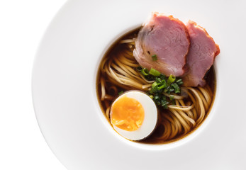 Asian food, noodle soup