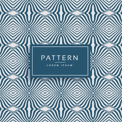 stylish smooth lines vector pattern background