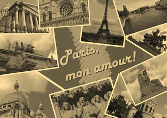 Vintage Paris Background