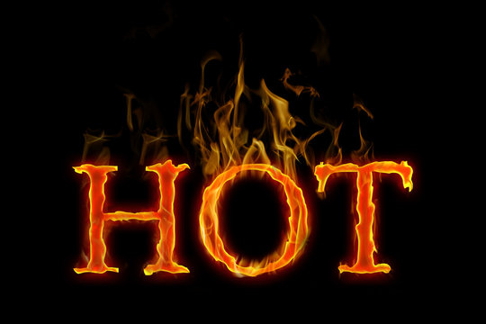Hot lettering english