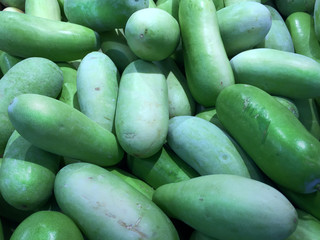 Fresh Winter Melons Background