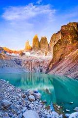 Fotobehang Torres del Paine National Park, Patagonia, Chile © davidionut