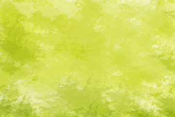 Green watercolor background. Digital painting.
