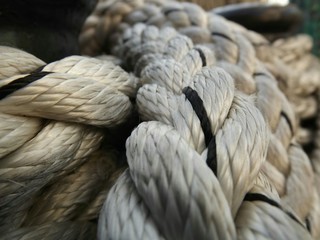 Rope of ship