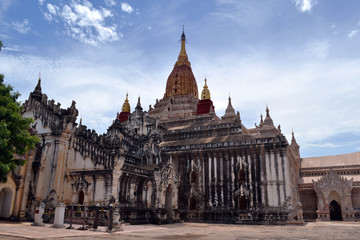 Fototapeta premium Arguably the most beautiful temple in Bagan, Myanmar. It's Ananda Temple