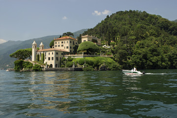 Fototapeta na wymiar Lombardy, Lake Como, Villa Balbianello;