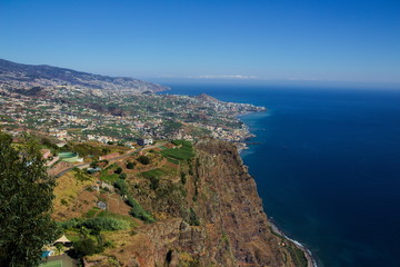 Fototapeta na wymiar Steilküste Madeira