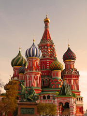 Saint Basil's Cathedral in Red Square, Moscow, Russia